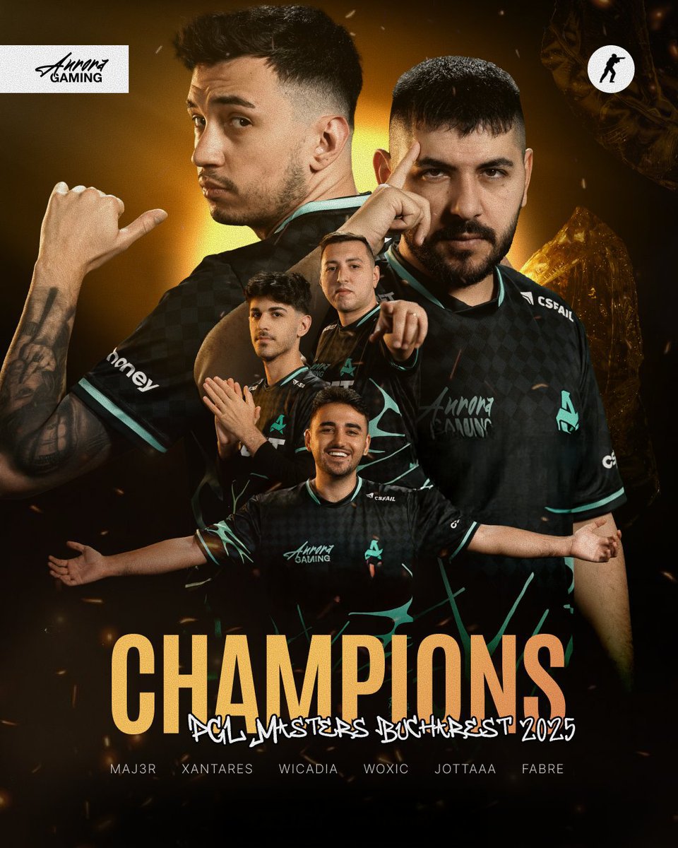 Aurora Gaming, PGL Masters Bükreş 2025'te Şampiyon Oldu
