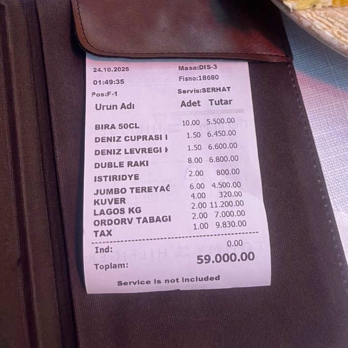 İstanbul'da Turistlere 59 Bin TL Hesap Kesilen Restorana 139 Bin TL Ceza