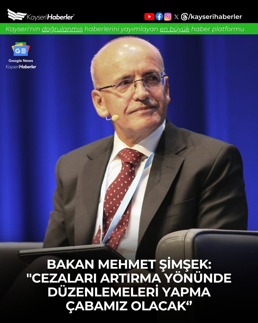 Bakan Şimşek, Piyasa Manipülasyonuyla Mücadelede Cezaların Artırılacağını Açıkladı