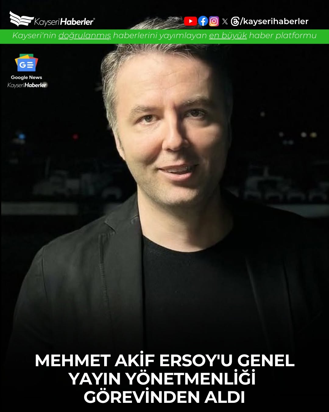 Habertürk'te Genel Yayın Yönetmenliği Görevine Son Verildi