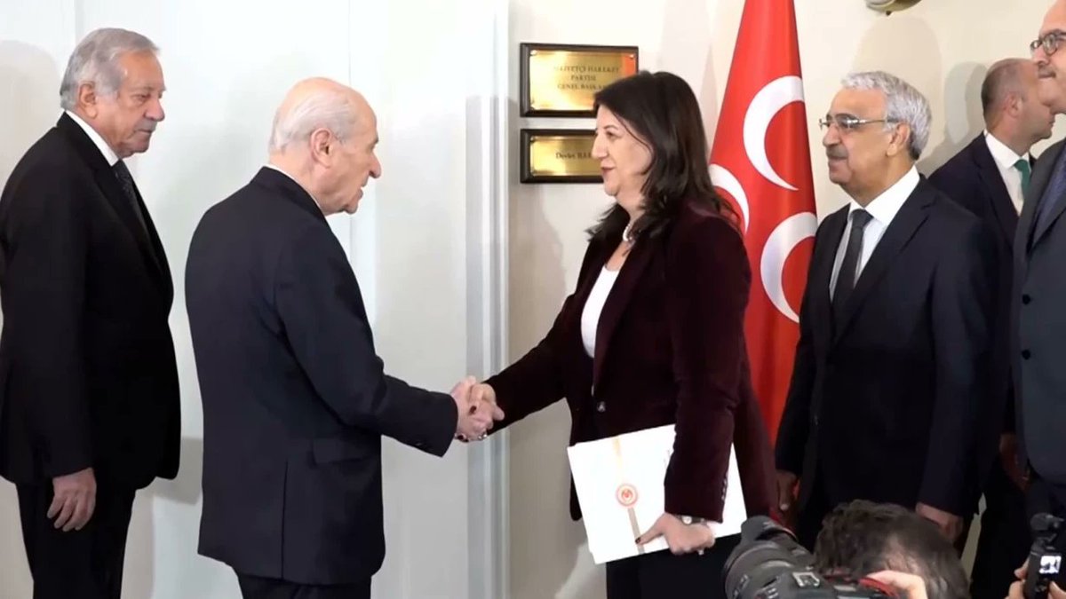 Devlet Bahçeli, DEM Parti Heyeti ile Görüştü