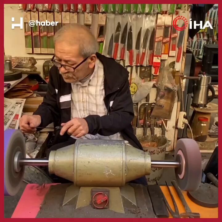 Antalya'da Bıçak Bileme Ustası Eleman Sıkıntısı Çekiyor: