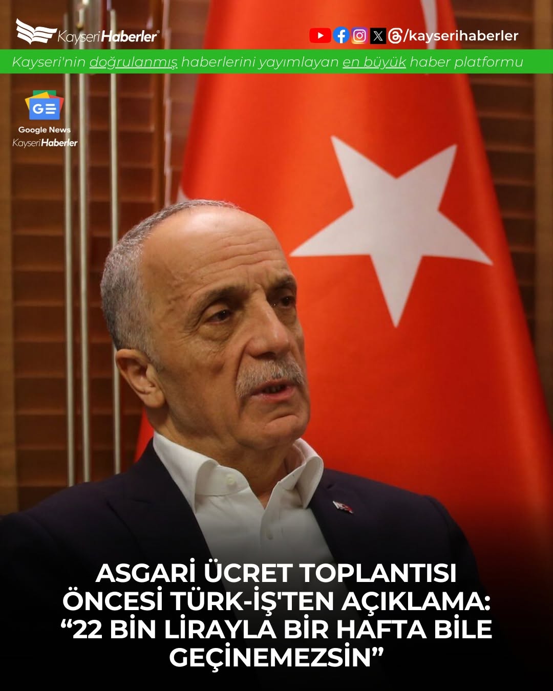 2026 Asgari Ücret Görüşmeleri Başlıyor: Türk-İş'ten Kritik Açıklamalar