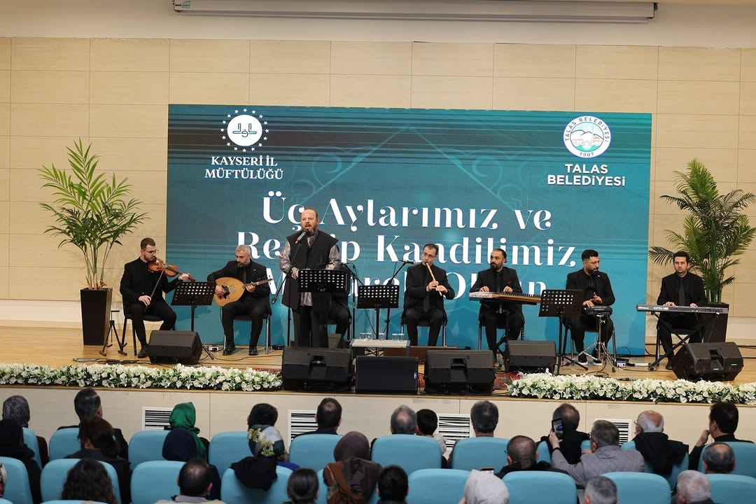Talas Belediyesi, Üç Ayların Girişini Naat ve İlahilerle Karşıladı