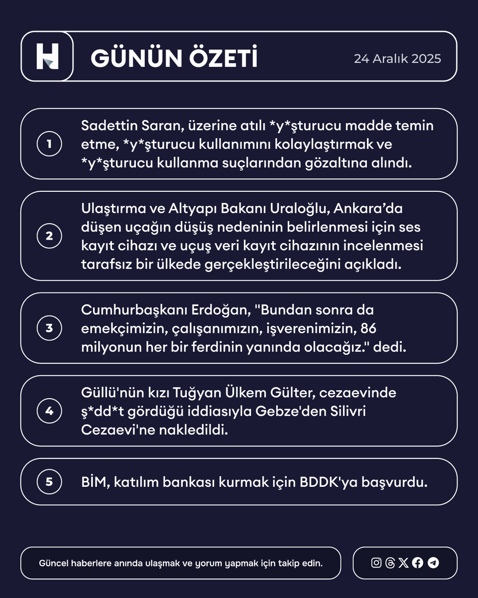 Türkiye'de Bugünün Gündemi: 24 Aralık 2025 Siyasi Gelişmeleri