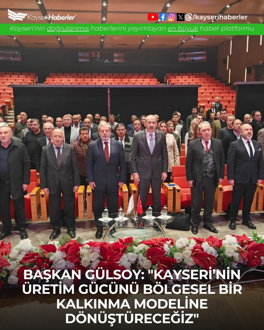 Kayseri Ticaret Odası, 2026 Yılı İçin Bölgesel Kalkınma Modeli Hedefini Açıkladı