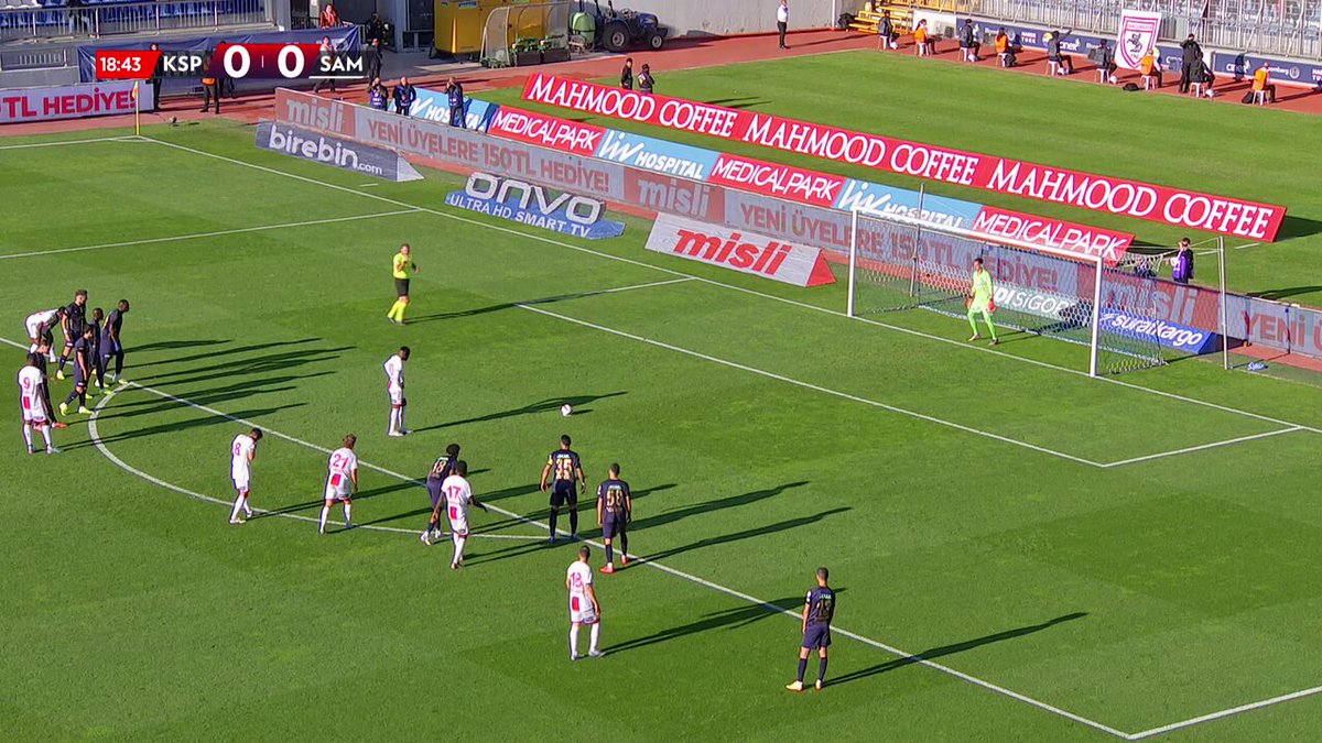 Kasımpaşa - Samsunspor Maçında Ntcham'dan Kritik Penaltı Kaçırışı