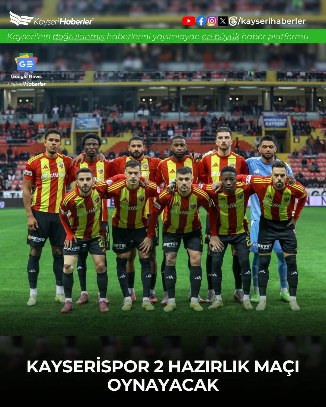 Kayserispor Devre Arasında Antalya'da Kamp Kuracak