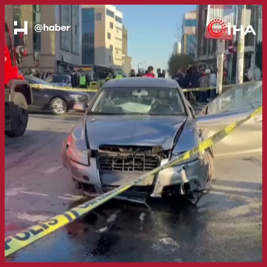 Şişli'de Korkunç Trafik Kazası: Kaldırıma Çıkan Araç 2 Kişiyi Hayatını Kaybetti