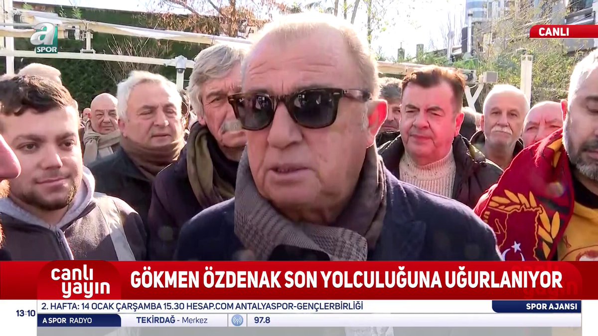 Fatih Terim'den Gökmen Özdenak'a Duygusal Veda Mesajı