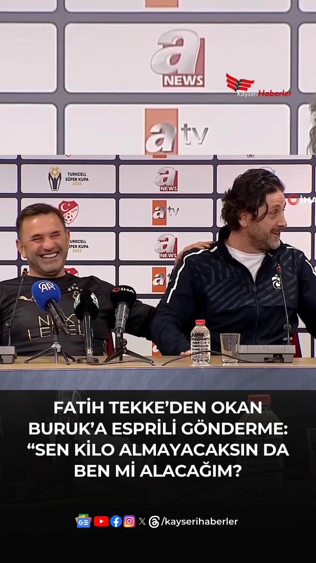 Galatasaray ve Trabzonspor Teknik Direktörlerinden Kupa Maçı Öncesi Açıklamalar