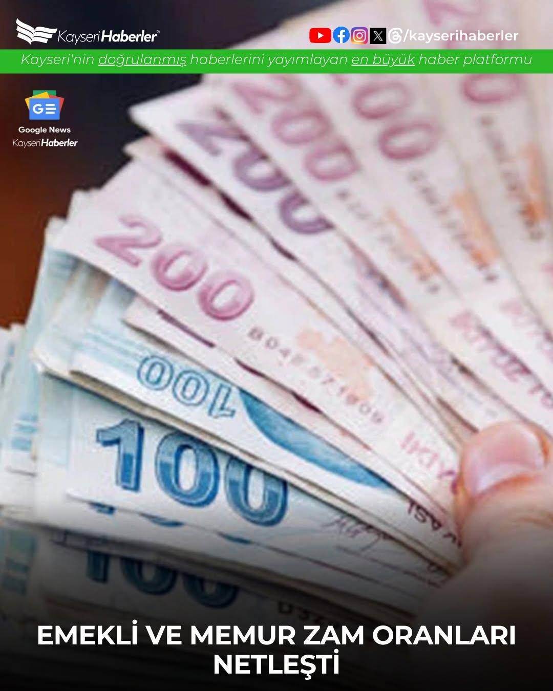 2026 Emekli Maaşı Zam Oranları Belli Oldu: SSK ve Memur Emeklileri Ne Kadar Zam Alacak?
