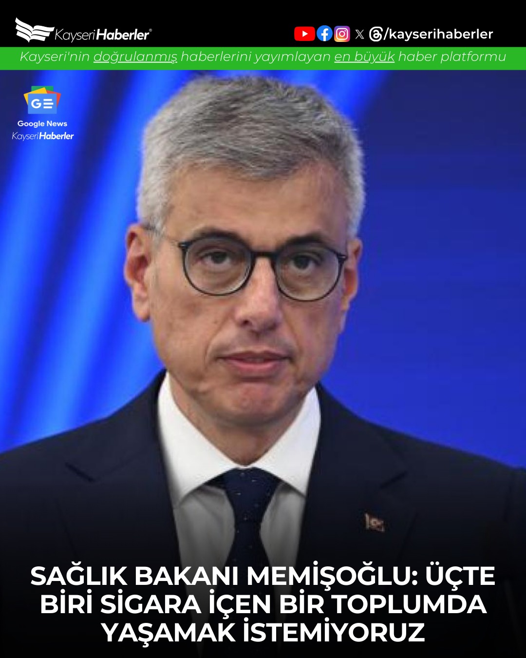 Sağlık Bakanı Memişoğlu'ndan Sigara Uyarısı: 