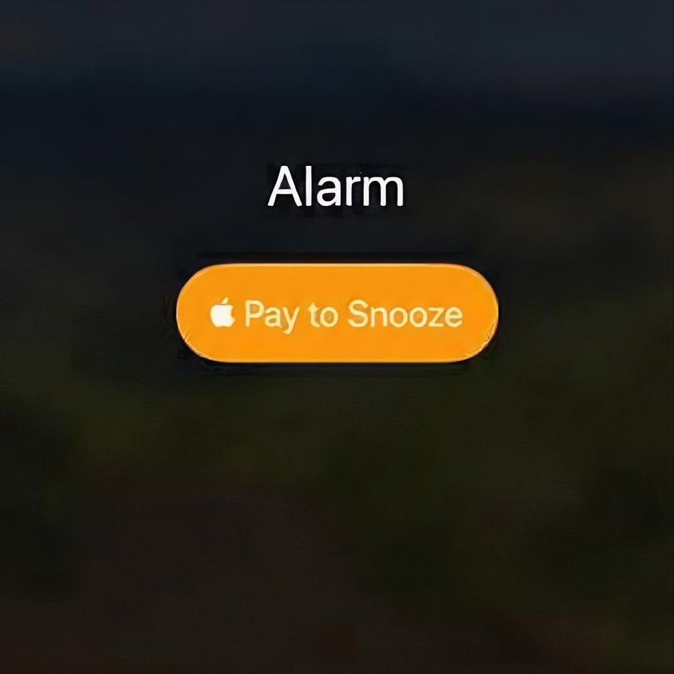 Sosyal Medya Kullanıcısından Alarmı Erteleme Ücreti Fikri