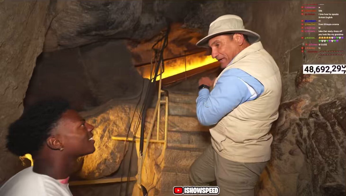 Mısır Piramitleri Tarihinde Bir İlk: İnternet Fenomeni Canlı Yayınla Tarihe Geçti