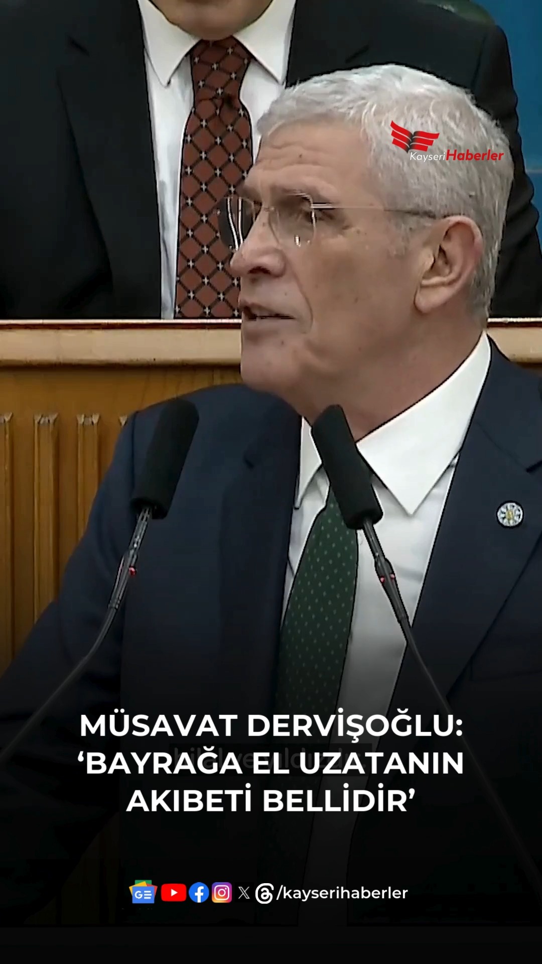 İYİ Partili Dervişoğlu'ndan Bayrak Açıklaması: 