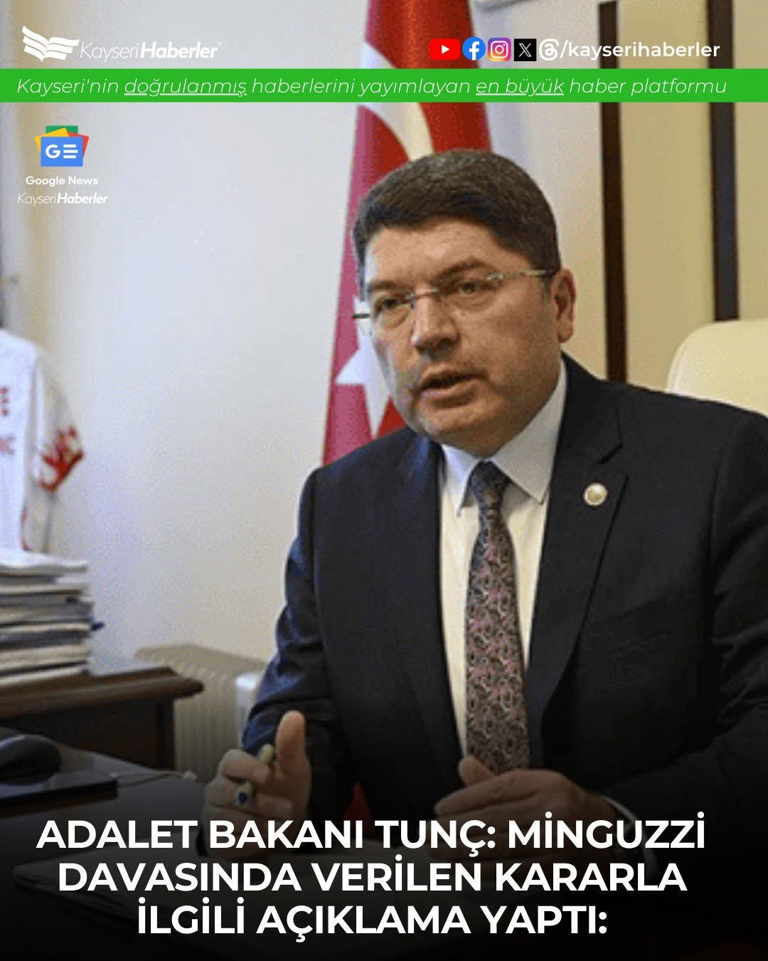 Kayseri'de Mattia Ahmet Minguzzi Cinayeti: Sanıklara Müebbet Hapis