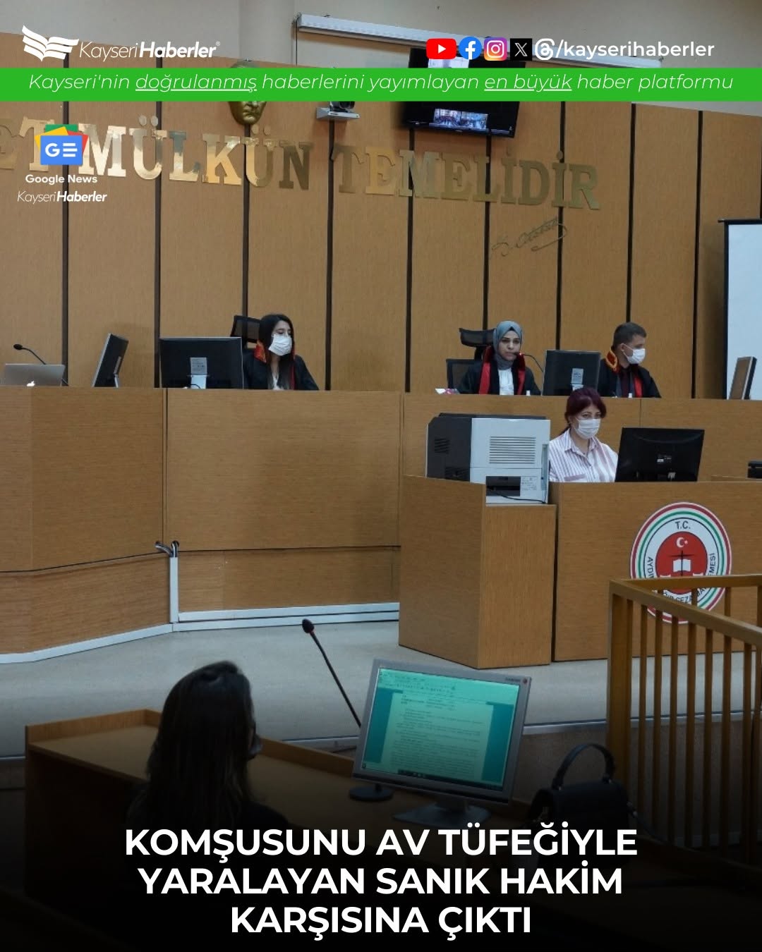 Kayseri'de Komşu Kavgası Av Tüfeğiyle Yaralamayla Sonuçlandı