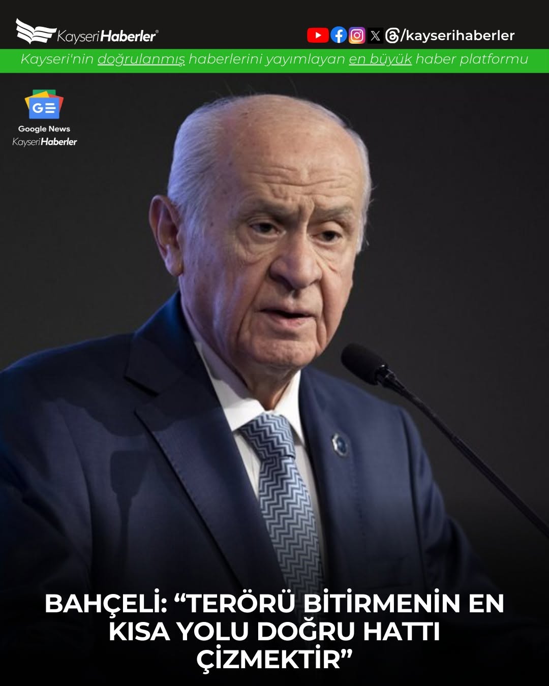 Devlet Bahçeli'den Abdullah Öcalan İçin 'Kurucu Önderlik' Açıklaması