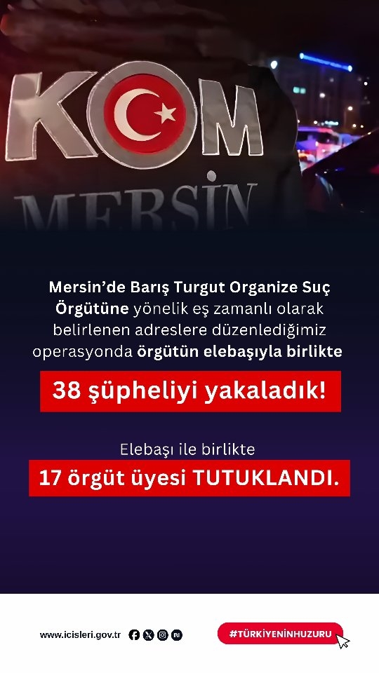 Mersin'de Lav Ekmek Piyasasına Yönelik Operasyon: 38 Şüpheli Yakalandı