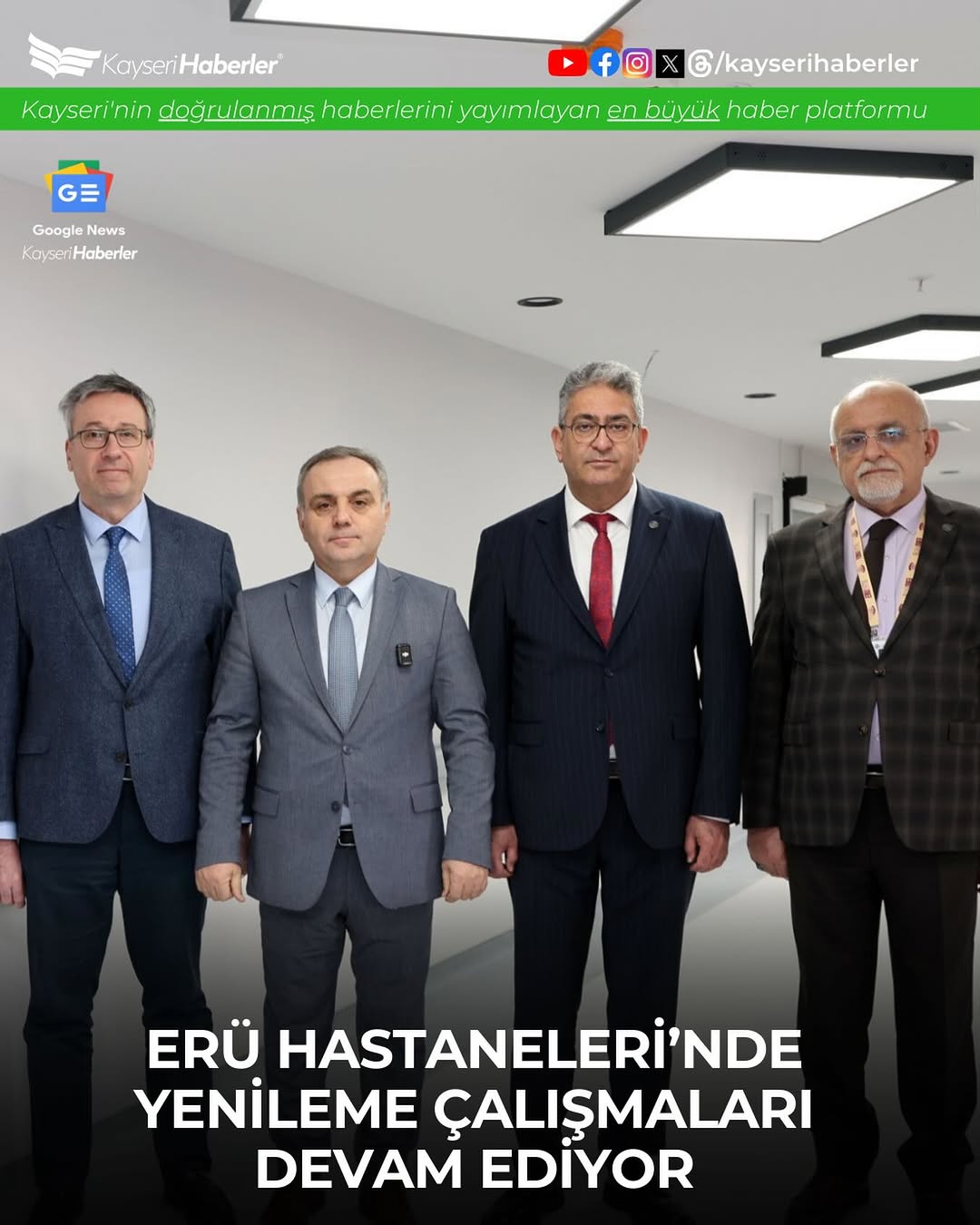 Kayseri'de Sağlıkta Dönüşüm: ERÜ Hastanesi Yenileniyor, 800 Yataklı Yeni Hastane Yolda