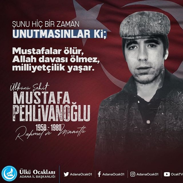 Ülkücü Şehit Mustafa Pehlivanoğlu Anıldı