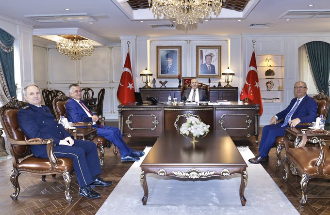 İçişleri Bakanlığı Teftiş Kurulu, Adana Valisi'ni Ziyaret Etti