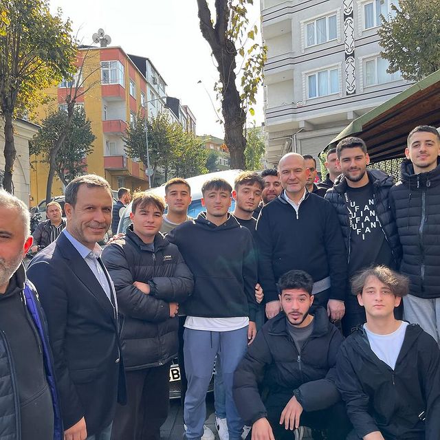 Bayrampaşa Kocatepe Camii'nde Yerel Yöneticilerle Buluşma