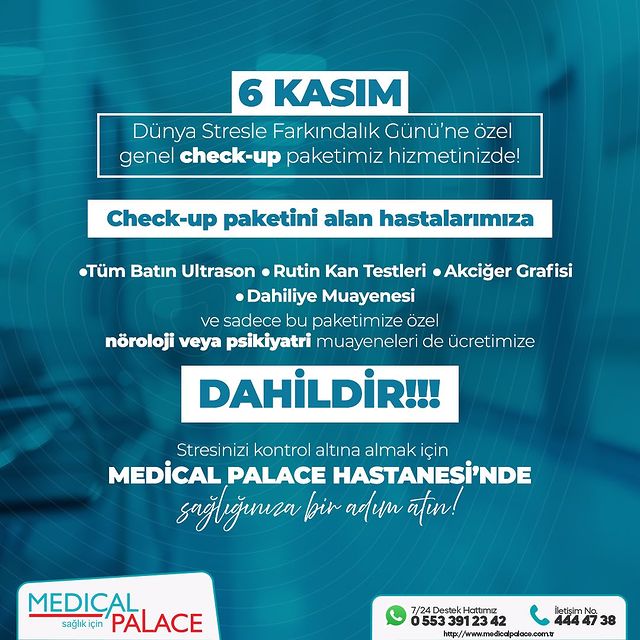 6 Kasım Dünya Stresle Farkındalık Günü