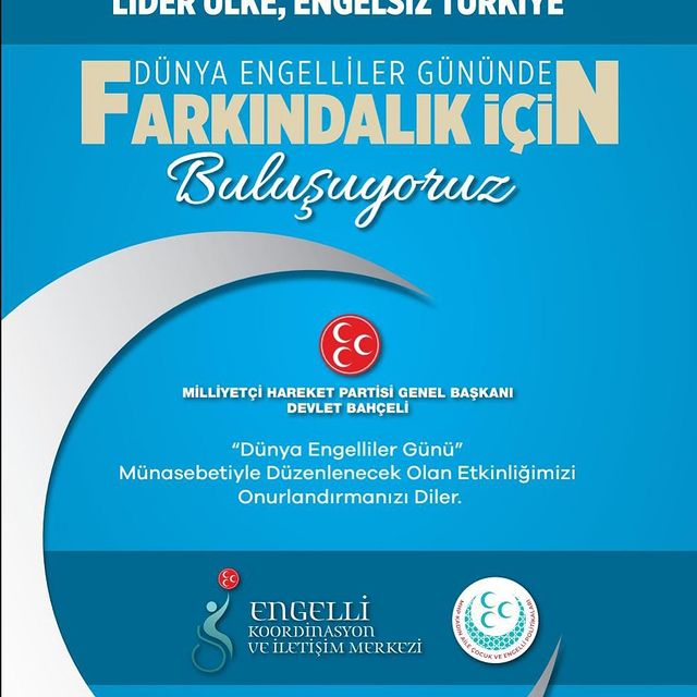 Dünya Engelliler Günü'nde Engellilik Farkındalığı Programı