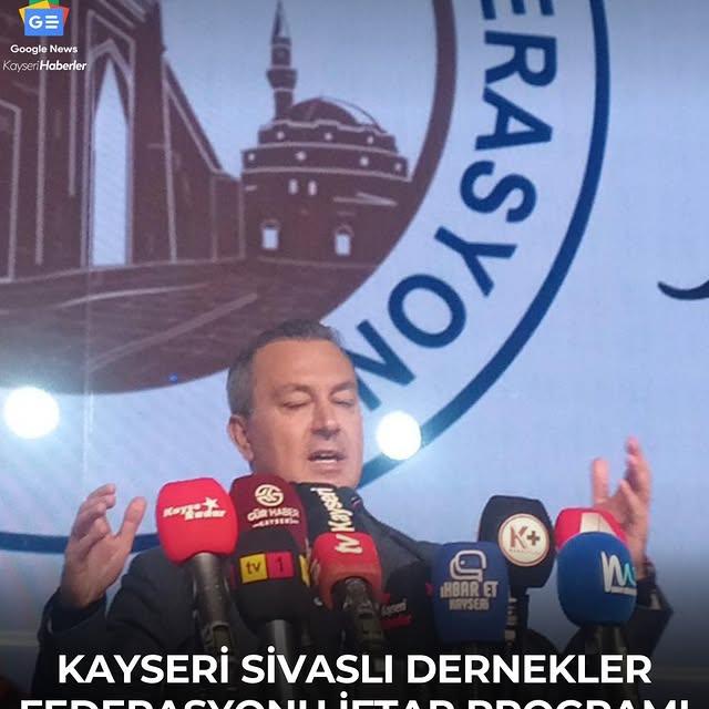 Kayseri'de Sivaslılar İftarla Buluştu