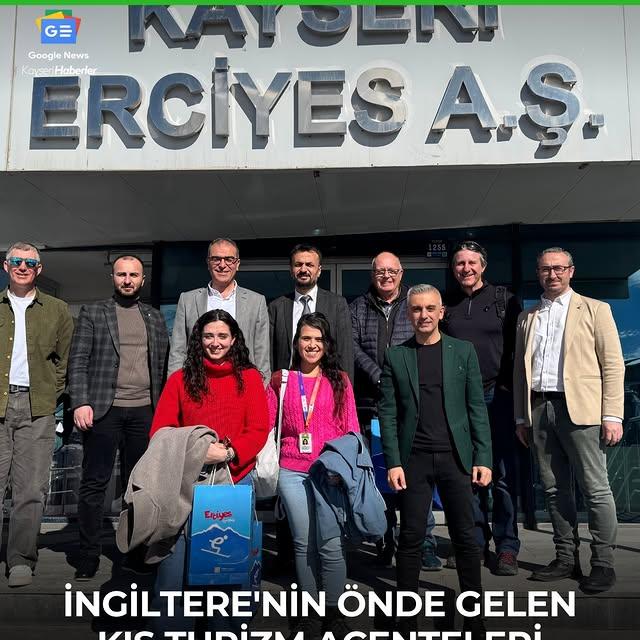 Erciyes, İngiliz Turizmcilerin Gözdesi Oldu