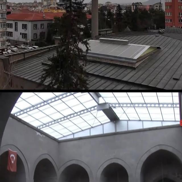 Kayseri'de Hacı Kılıç Camii ve Medresesi İtikaf İbadetine Ev Sahipliği Yapıyor