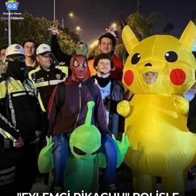 Antalya'da Ekrem İmamoğlu Destek Eylemi: Pikachu Kostümlü Gösterici Gözaltına Alındı