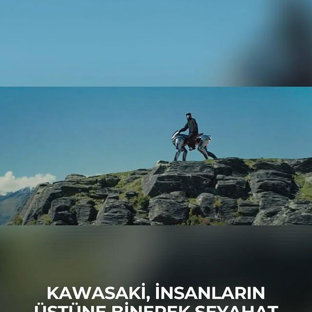 Kawasaki'den İnsan Taşıyan Dört Ayaklı Robot Corleo