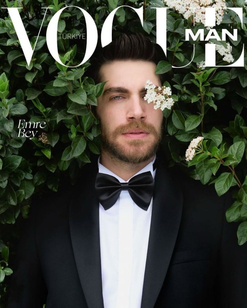 Emre Bey, Vogue Man Dergisi'nde Boy Gösterdi