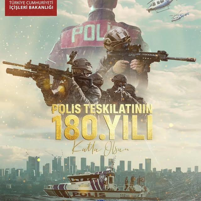 Türk Polis Teşkilatı 180 Yaşında: Güvenlik ve Huzur İçin 180 Yıllık Görev
