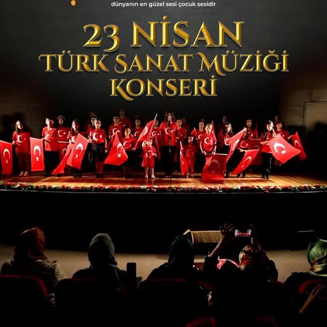 Melikgazi'de 23 Nisan Coşkusu: Çocuk Korosu Konseri Düzenleniyor