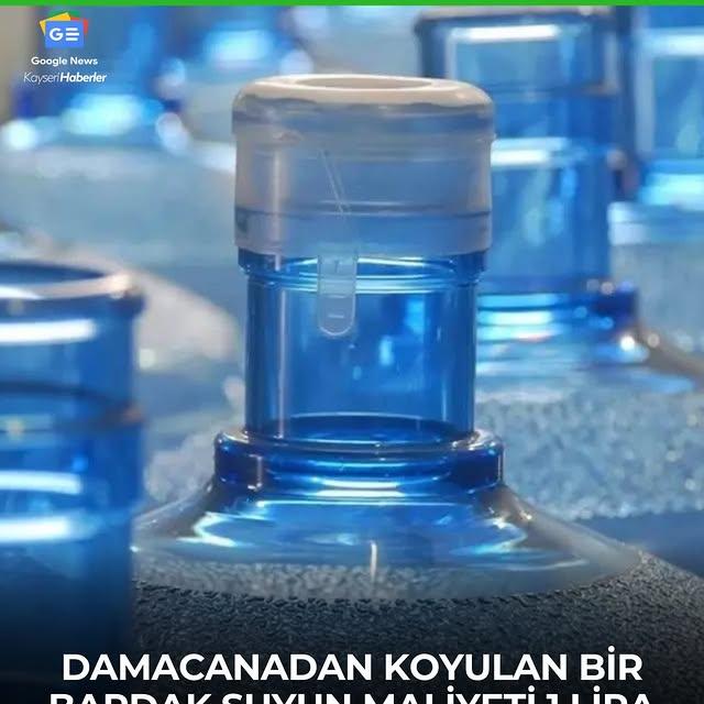 Kayseri'de Damacana Su Fiyatları Rekor Seviyede