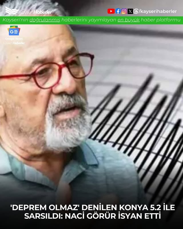 Yer Bilimci Prof. Dr. Naci Görür: