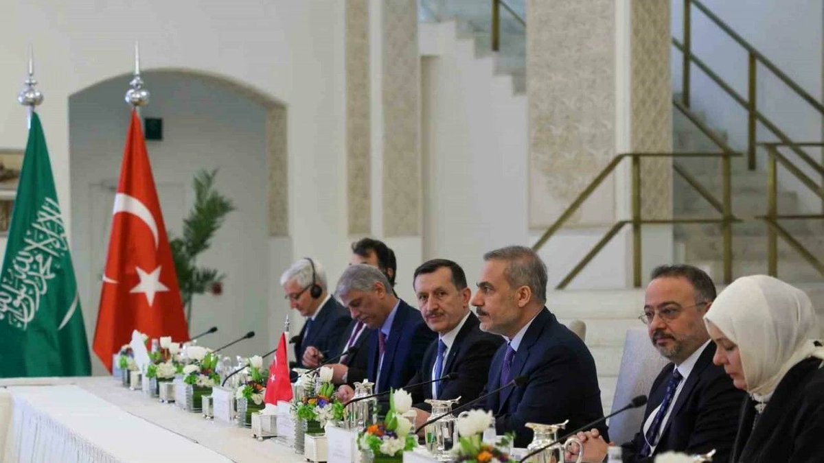Dışişleri Bakanı Fidan, Türk-Suudi Koordinasyon Konseyi Toplantısına Katıldı