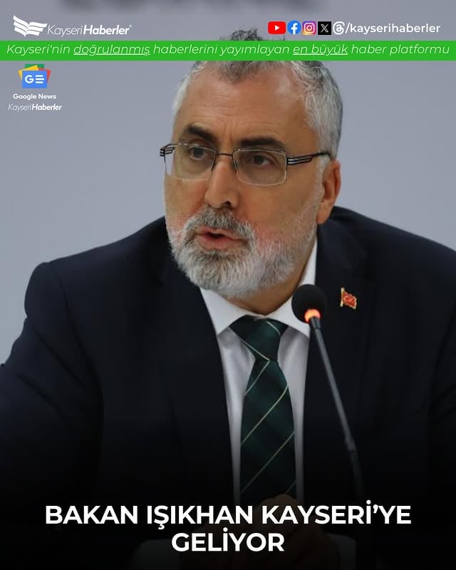 Kayseri'de İş Sağlığı ve Güvenliği Bilinci Artırma Etkinliği Düzenleniyor