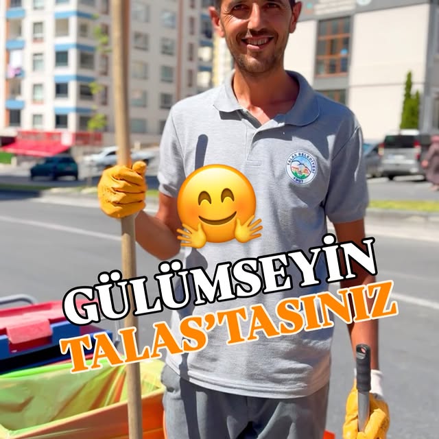 Talas Belediyesi'nden Gülümseyin Talas Tas Kampanyası