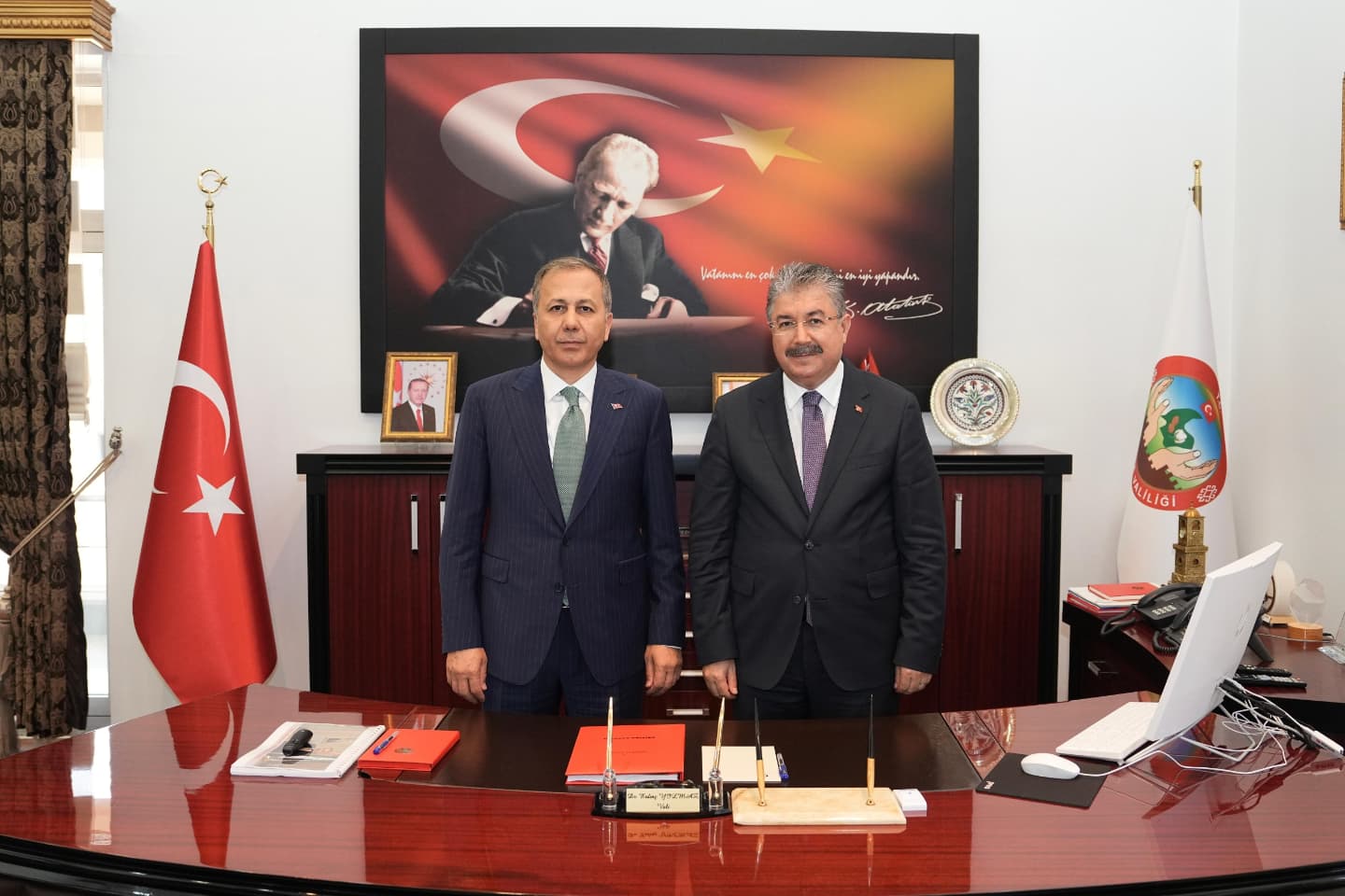 İçişleri Bakanı Ali Yerlikaya Osmaniye'de Valilik Ziyaretinde Bulundu