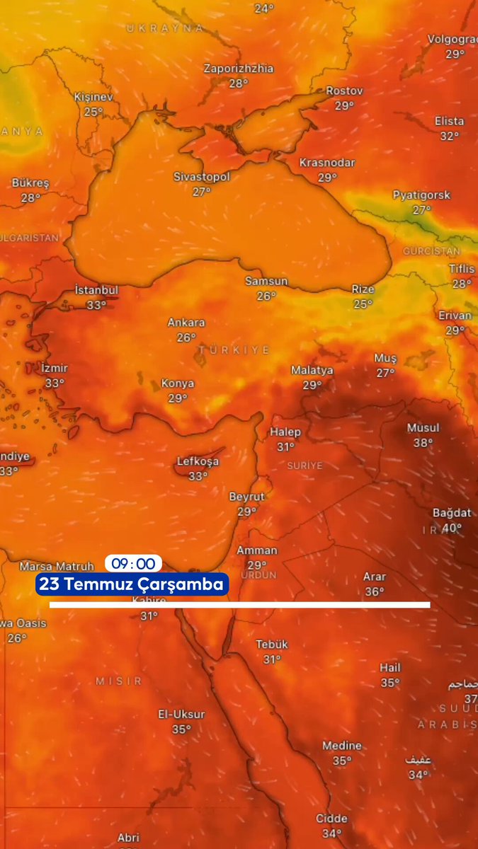 Türkiye'de Önümüzdeki Günlerde Aşırı Sıcaklık Uyarısı: Harita Yayınlandı