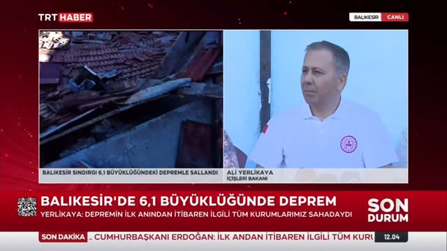 İçişleri Bakanlığı, Balıkesir'in Gölcük Köyü'ndeki Vatandaşlarla Buluştu