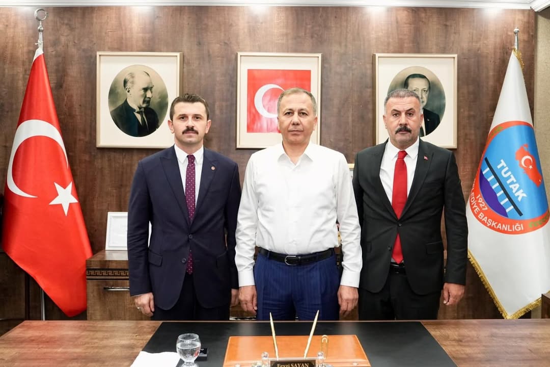 İçişleri Bakanı Yerlikaya, Ağrı Tutak'ı Ziyaret Etti