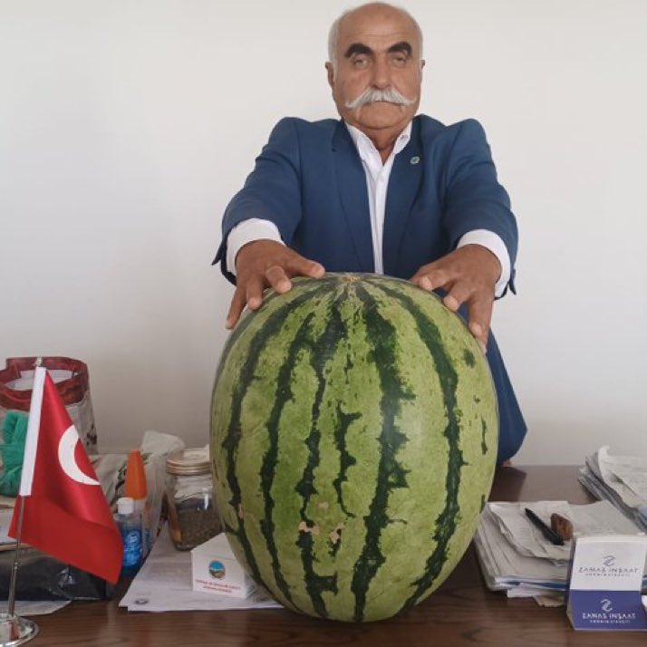 Batman'da 45 Kiloluk Dev Karpuz Hasadı