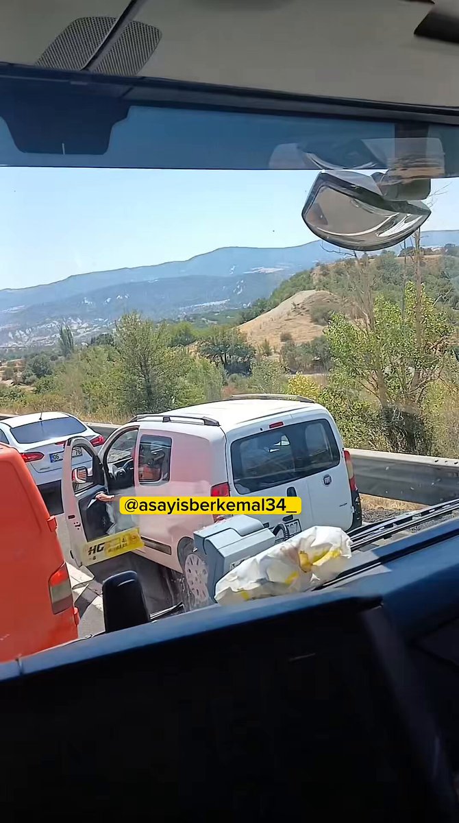Ankara Otoyolunda Kaza ve Trafik Cezaları