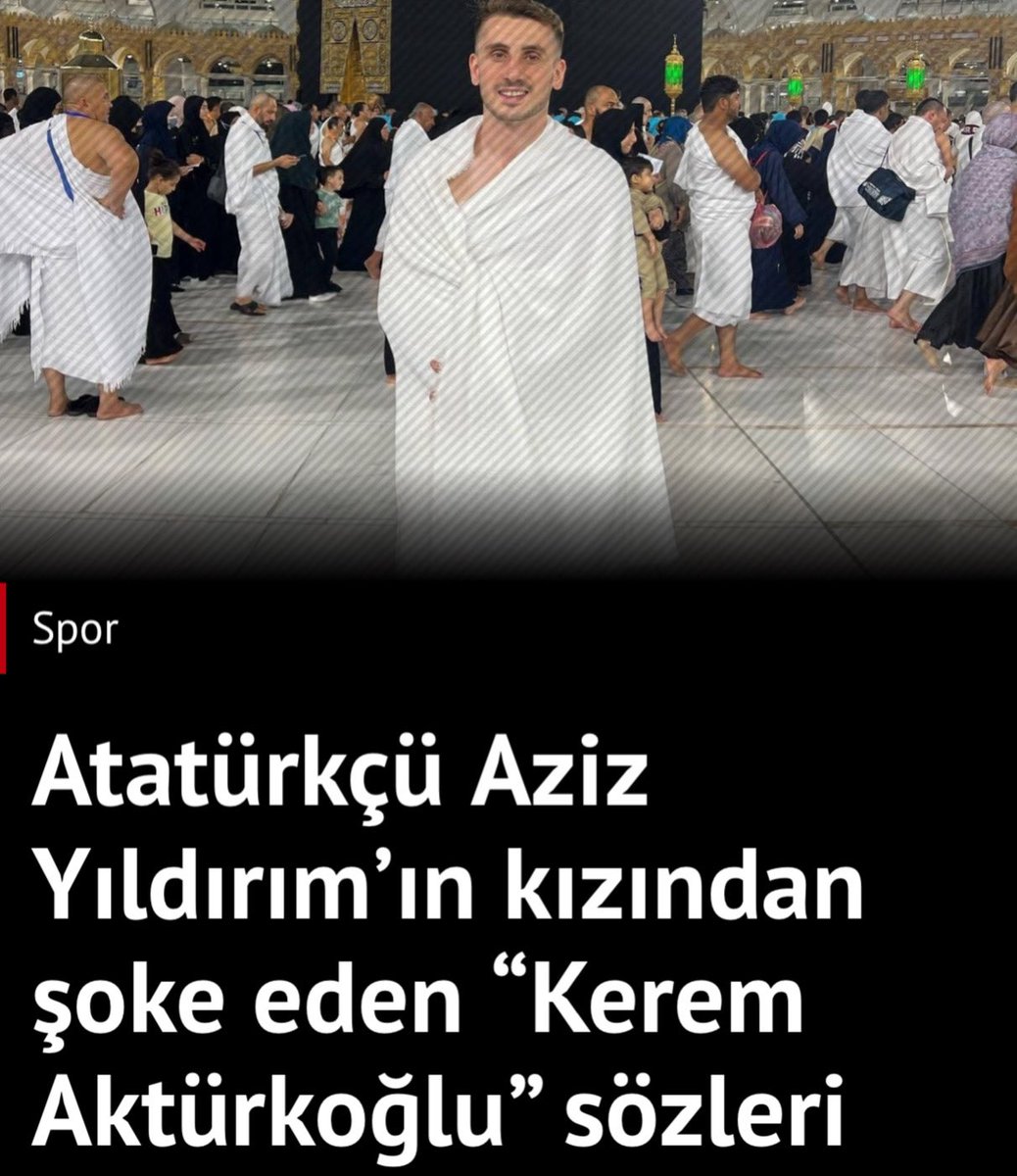 Aziz Yıldırım'ın Kızı Yaz'dan Kerem Aktürkoğlu'na Eleştiri